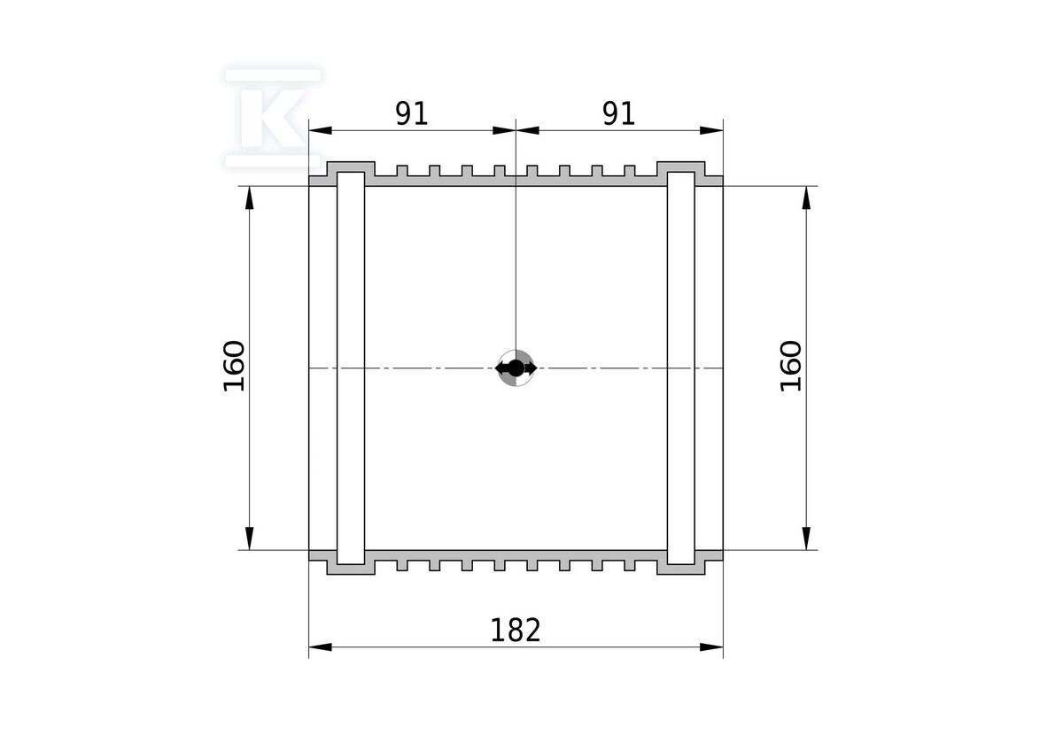 PP-HT Sitech Plus 160 navlaka, - 3067796