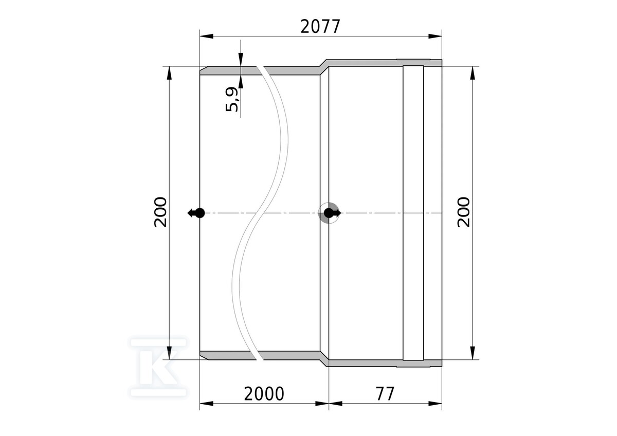 Conducta exterioara PVC de canalizare - 3043979