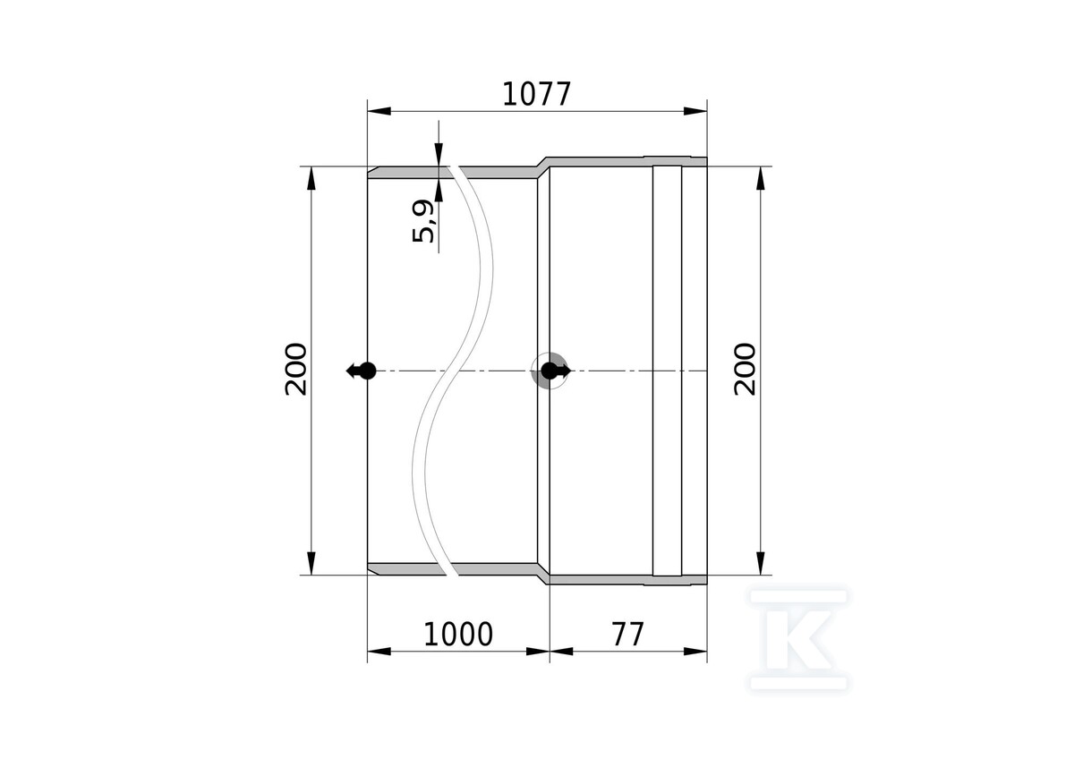 Conducta exterioara PVC de canalizare - 3041477