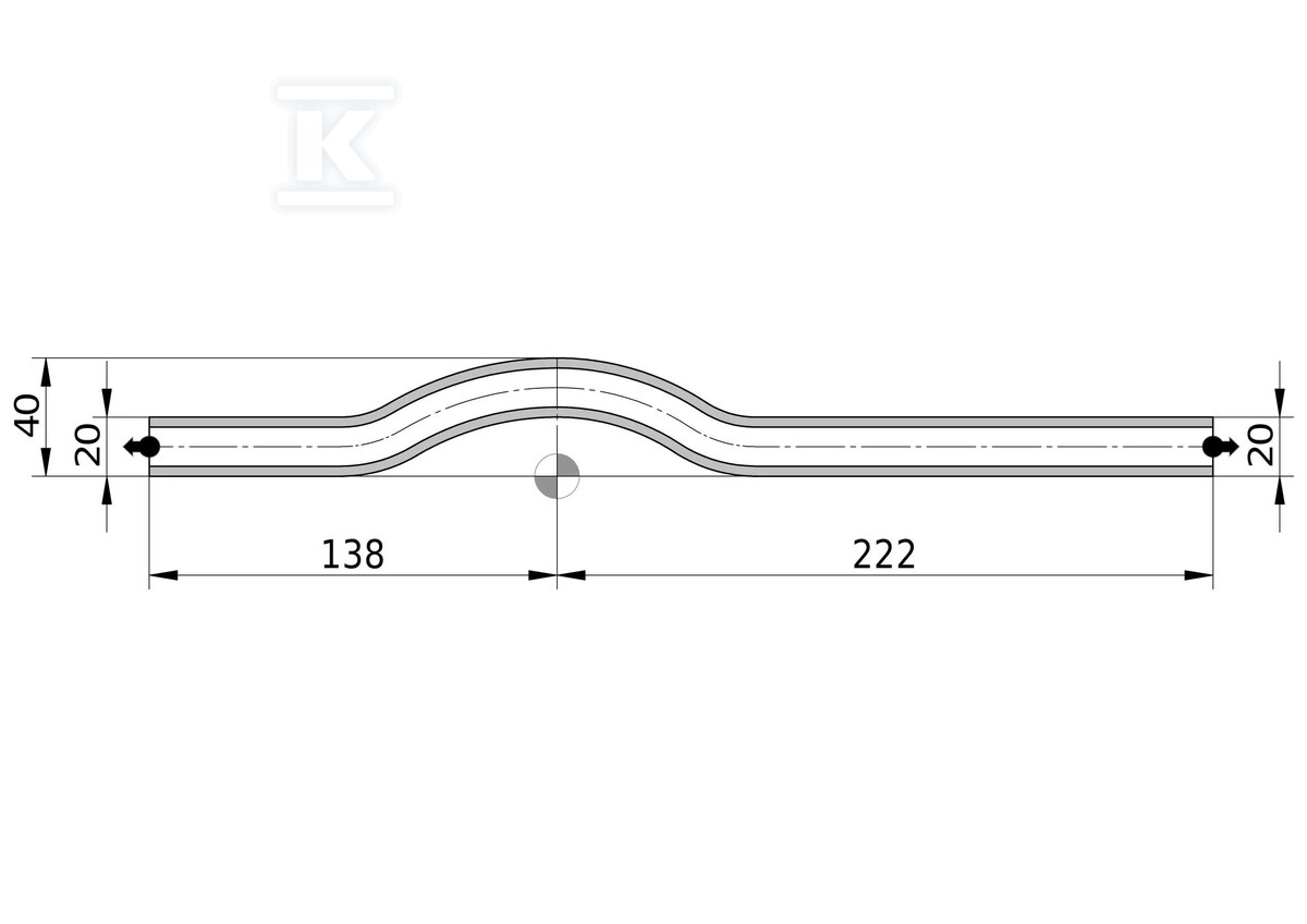 Pass / bypass 20 PN20/20C - 3022931