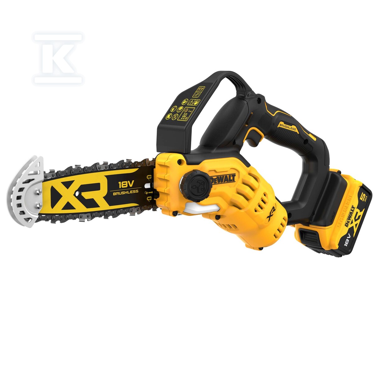 Piła łańcuchowa 20cm 1x5Ah 18V XR - DCMPS520P1-QW
