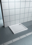 ONNLINE shower tray 80x80 cm, square, shallow type, depth 3 cm, total height 5, hole for the siphon fi90