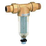 Mini-plus filter for drinking water, 3/4", with rinse