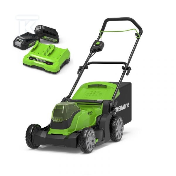 Kosiarka 41 cm zestaw ładowarka dual + - GR2512607UC