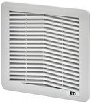 Kratka wylotowa z filtrem 204x204, IP54 EF-204E