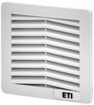 Kratka wylotowa z filtrem 107x107, IP54 EF-107E