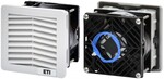 Фільтруючий вентилятор 22м3/год, 230V AC, 107x107, IP54 EF-107-22-230V
