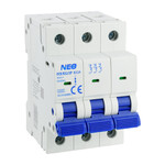 Автоматичний вимикач, 6kA, B, 3-полюсний, 32A OCB/B32/3P NEO