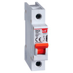 Автоматичний вимикач надструму, 6kA серії BKN 1P 25A характеристика D BKN 1P D25A