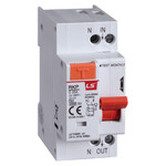 Вимикач диференціального струму з додатковим захистом серії RKP 1P+N 6A характеристика B струм витоку 30mA RKP 1P+N B6A 30mA