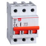 Автоматичний вимикач надструму, 6kA серії BKN 3P 25A характеристика C BKN 3P C25A