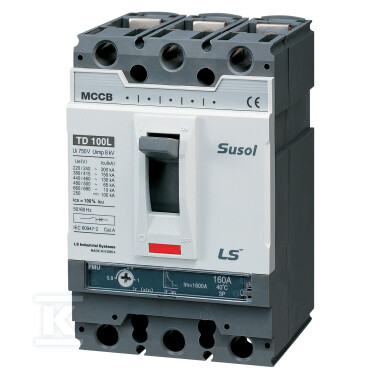 Компактний вимикач LS TD100N FMU 63A 3P - TD100N FMU 63A 3P