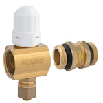 Подовжувач 1" до розподільника, з термостатичним клапаном