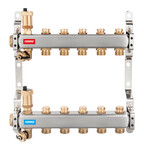 Роздільник 2-ходовий з запірними клапанами контурів, нержавіюча сталь INOX