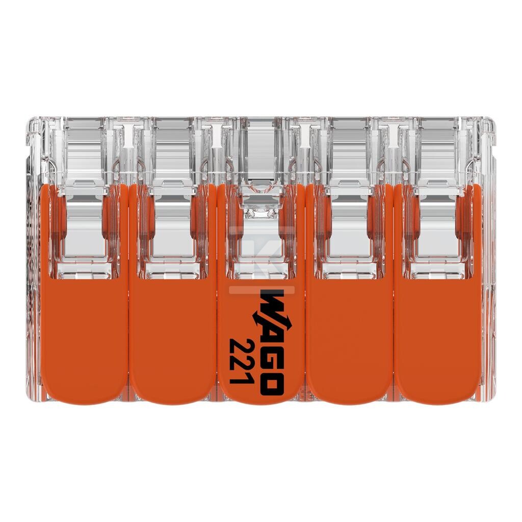 З'єднувальна клема з важелем, для всіх - 221-420