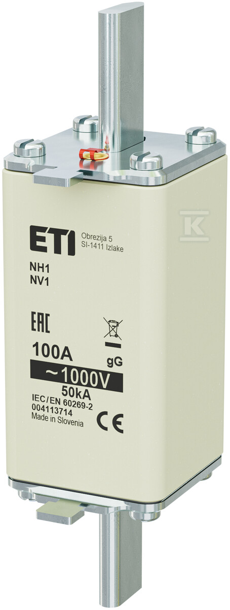 Wkładka bezpiecznikowa - NH1/85 gG - 004113714