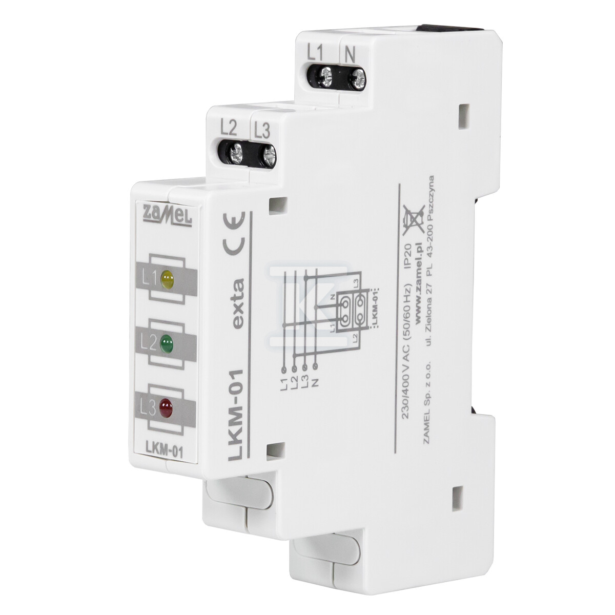 Індикатор живлення 230V/400V LED - EXT10000039