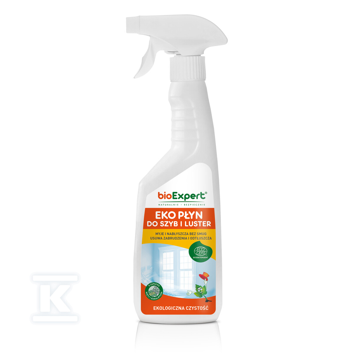 Płyn do mycia szyb i luster 750ml, - D3-035-0750-00-PL