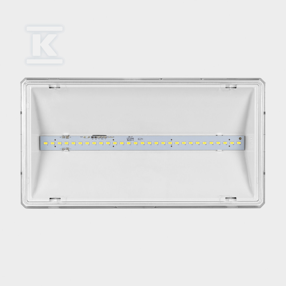 Oprawa awaryjna EXIT L IP65 ECO LED 3W - ETL/3W/E/1/SE/PT/WH