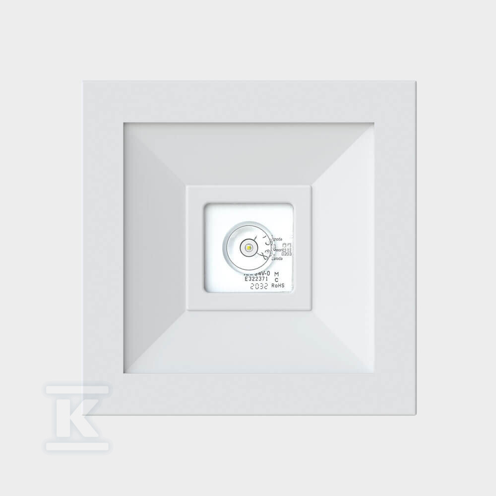 Аварійна лампа LOVATO N ECO LED 1W - LVNC/1W/E/3/SE/X/WH