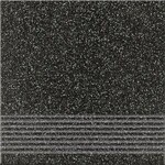 Gres techniczny - stopnica MILTON GRAPHITE 297x297x8mm, gładki, inspiracja-kamień, matowy, szkliwiony, nierektyfikowany, gat.I, kl. ścieralności: PEI4, kl. antypoślizgowości: R11, [paczka=1,32m2=15szt.]