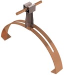 Універсальний гусячий затискач з бронзовою стійкою (пластик / мідь) /TW/CU/