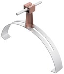 Універсальний кронштейн "гусяча шия" з цеглястою стійкою (пластик / алюміній) /TW/AL/