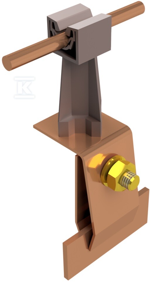 Тримач зі стовпчиком для патрубка - AH08072B