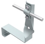 Універсальний кріплення для черепиці з обертовою пластиною (оцинкована сталь) /OC/