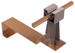 Універсальний кріплення для черепиці зі стійкою коричневого кольору (пластик / мідь) /TW/CU/