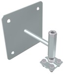 Бічний кронштейн кріплення M12 (оцинкована сталь) /OC/