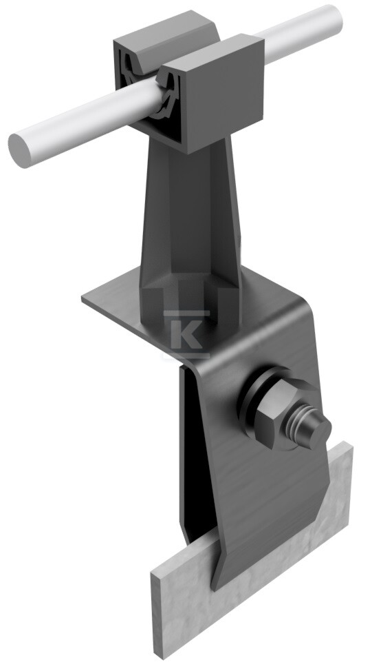 Тримач зі стійкою для відвідника чорний - AH08073A