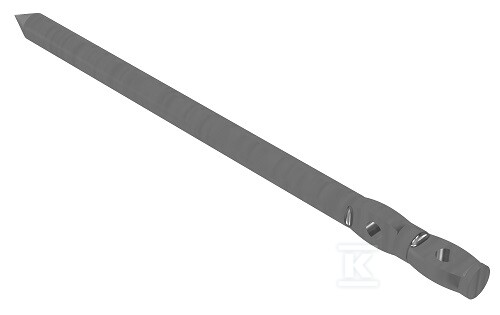 Kotwa wbijana podwójna l=50cm (stal - AH15063