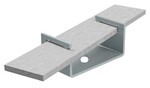 Тримач для стрічкової пили B до 50x4mm (оцинкована сталь) /OC/