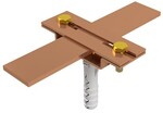 Утримувач для труборіза з розпірним штифтом 2-платний B до 50 мм (мідь) /CU/