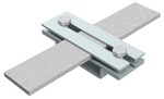 Утримувач для гільйотини 3-щітковий B до 50мм (оцинкована сталь) /OC/