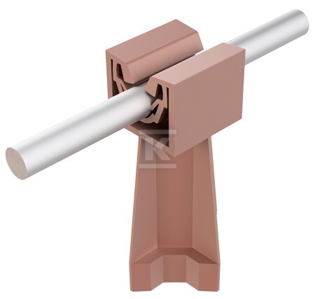 Słupek h=6 2cm ceglasty (tworzywo) /TW/ - AH29060C