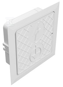 Skrzynka kontrolna ścienna 150x150x50mm - AH30080B