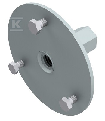 Przyłącze uziemiające O80mm (stal - AH32031