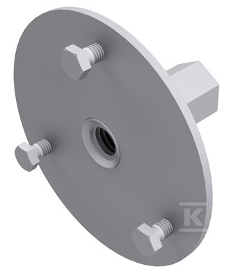 Przyłącze uziemiające O80mm (stal - AH32033