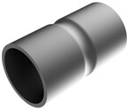 З'єднувач для з'єднання труб блискавковідведення Ø 46mm (пластик) /TW/