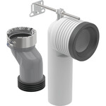 Zestaw przyłączeniowy Geberit do stojącej miski WC iCon TurboFlush, wylot pionowy