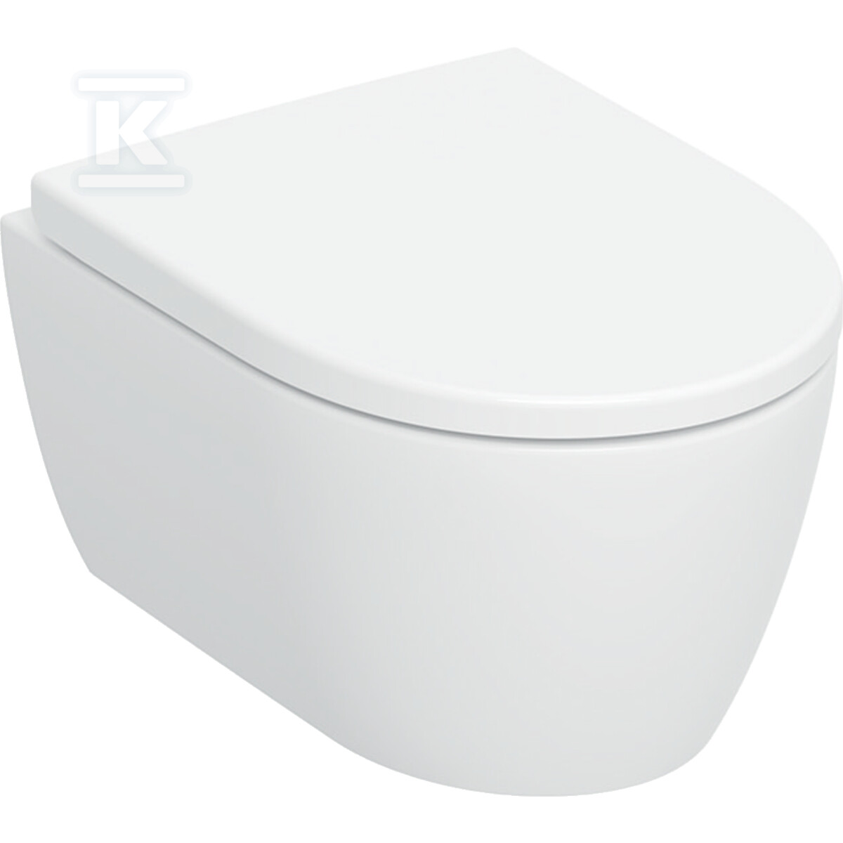 Zestaw wiszącej miski WC Geberit iCon, - 503.048.00.8