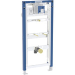 Підтиковий каркас Geberit Duofix для пісуара універсальний, для підтикової арматури, для голівки розпилювача, H112-130