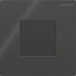 Elektroniczny zawór spłukujący Geberit do pisuaru, zasilanie 230V, Typ 01, czarny, prostokątny