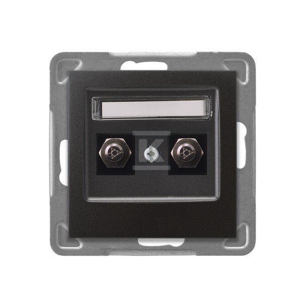 Подвійне еквіпотенційне розеткове - GPE-2Y/M/50