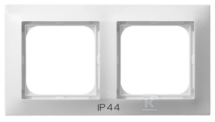 Подвійна рамка для з’єднувачів IP-44 — - RH-2Y/00
