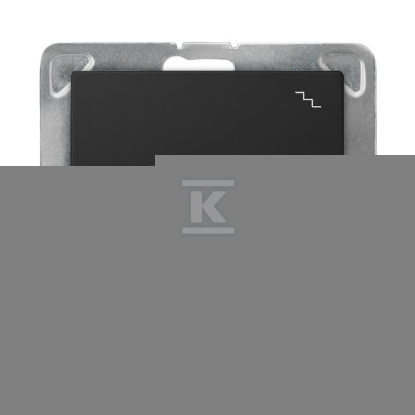 Проміжний вимикач - чорний матовий - ŁP-3Y/M/33