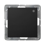 Хрестовий з'єднувач - чорний матовий IMPRESJA ŁP-4Y/M/33