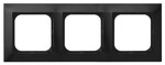 Рамка потрійна - чорний матовий IMPRESJA R-3Y/33